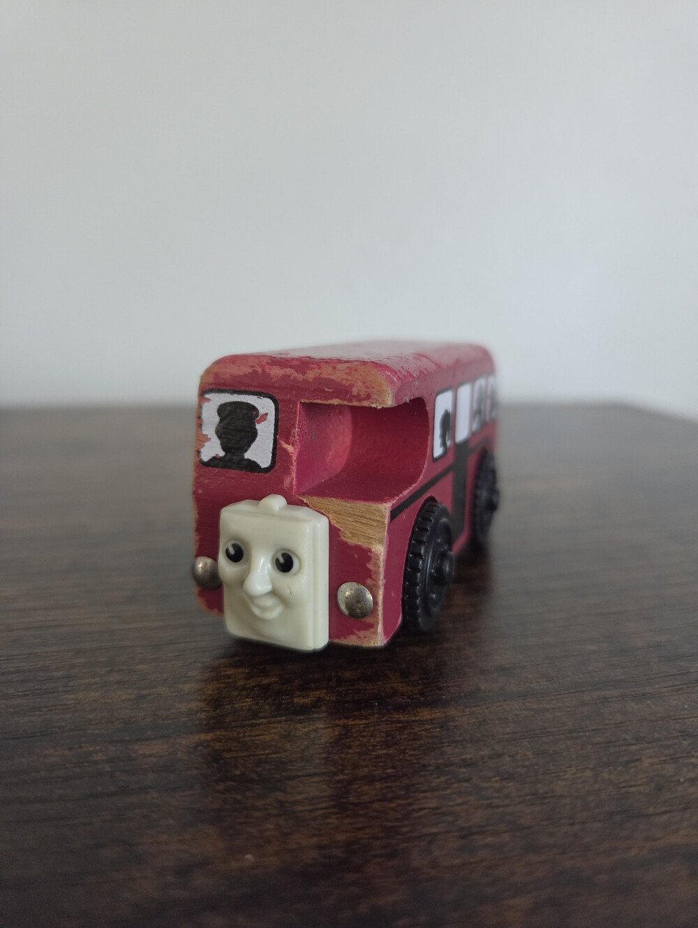 Vintage Thomas Friends Wooden Railway Bertie The Bus No Magnet